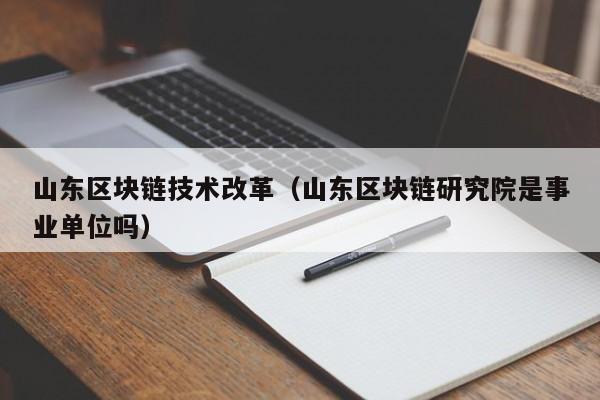 山东区块链技术改革（山东区块链研究院是事业单位吗）