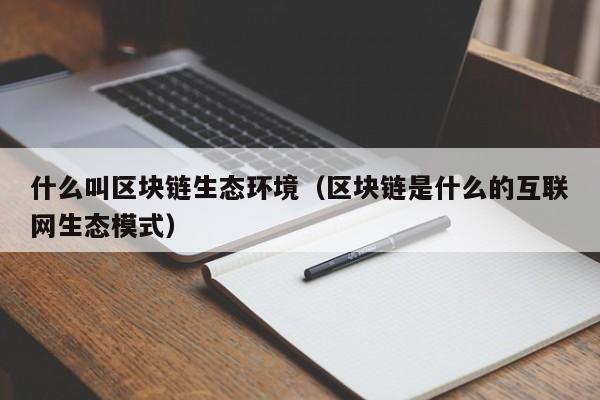 什么叫区块链生态环境（区块链是什么的互联网生态模式）