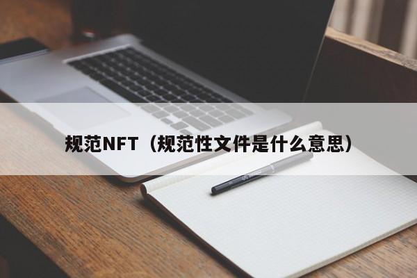 规范NFT（规范性文件是什么意思）